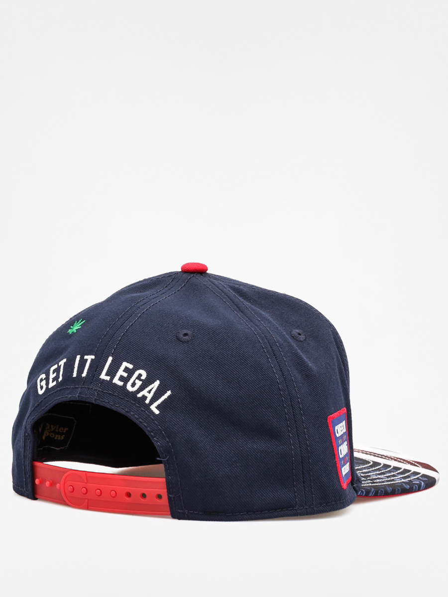 Šiltovka Cayler & Sons Weed Trust Cap ZD (navy/usa)
