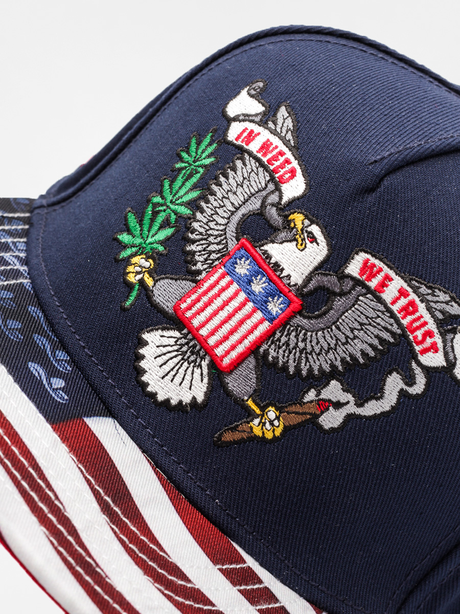 Šiltovka Cayler & Sons Weed Trust Cap ZD (navy/usa)