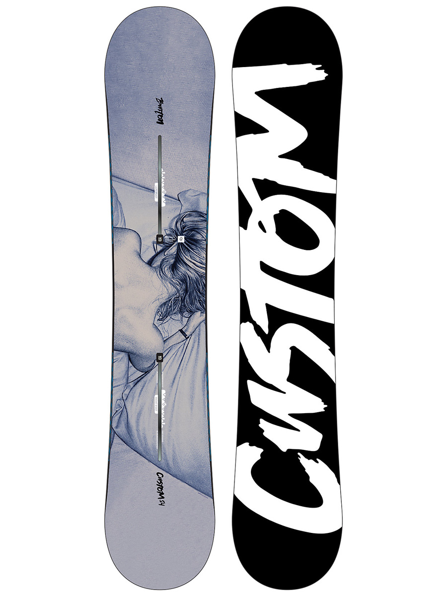 Snowboard Burton Custom Twin Fv 154 - mnohofarebná