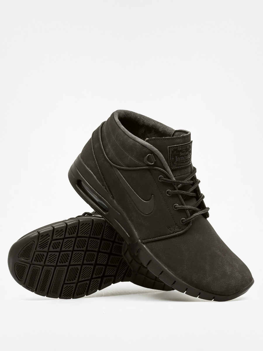 Topánky Nike Stefan Janoski Max Mid L (black/black anthracite)