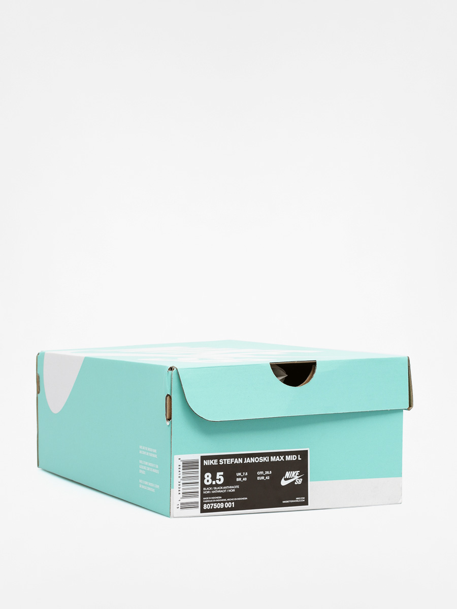 Topánky Nike Stefan Janoski Max Mid L (black/black anthracite)