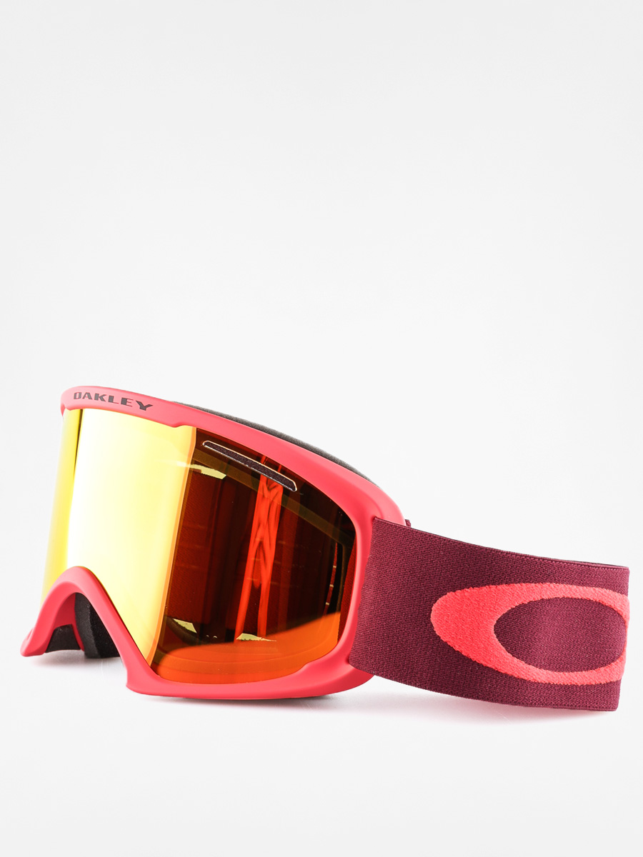 Snowboardové okuliare Oakley O2 XL (red rhone w/fire iridium)