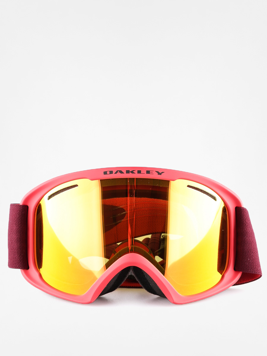 Snowboardové okuliare Oakley O2 XL (red rhone w/fire iridium)