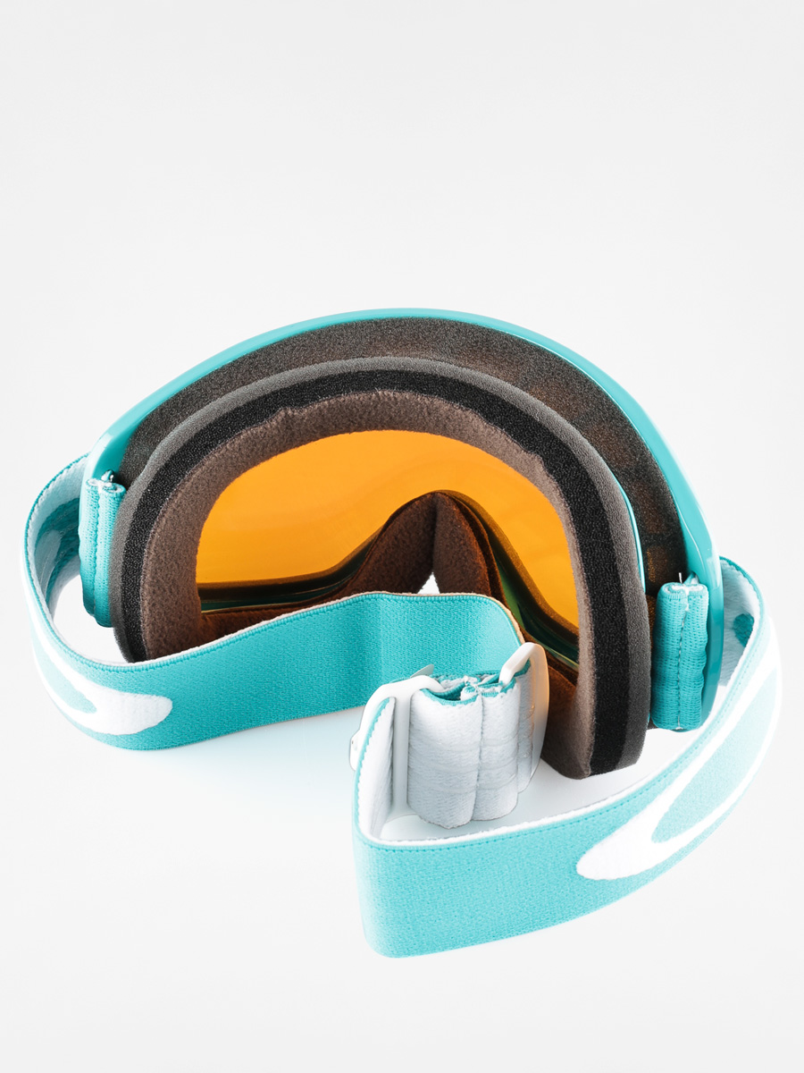 Snowboardové okuliare Oakley O2 XM (peacock white w/hi persimmon)