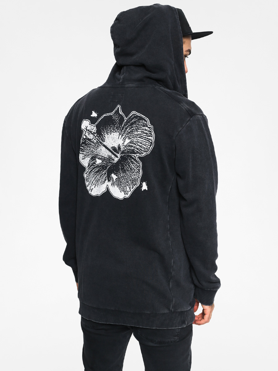 Mikina Quiksilver Ghetto Surf ZHD (black)