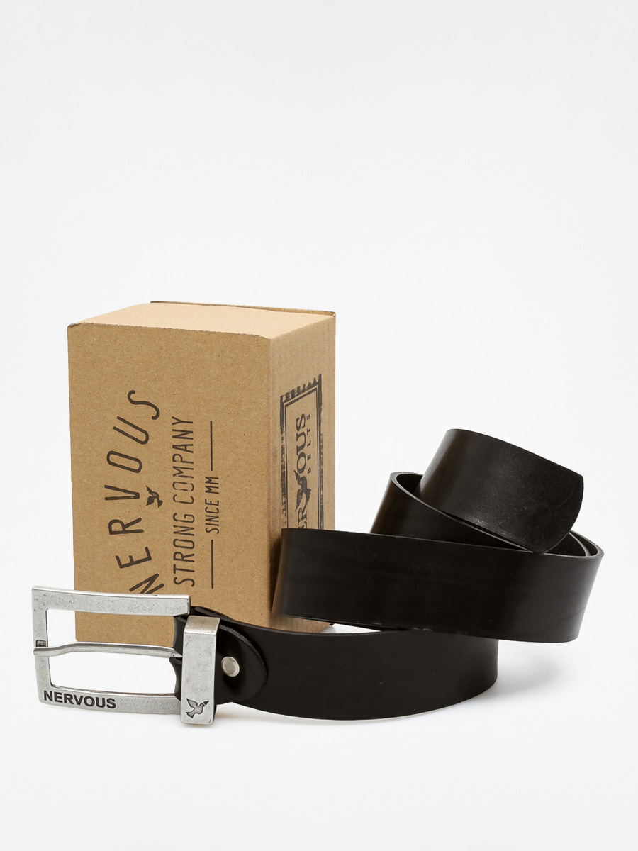 Opasok Nervous Classic Leather (black/silver)