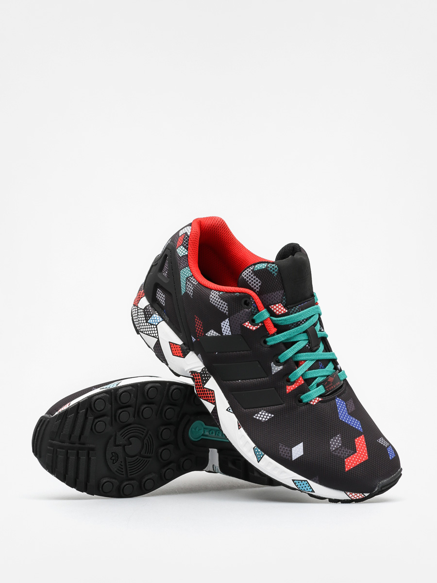 Topánky adidas Zx Flux (cblack/cblack/eqtgrn)