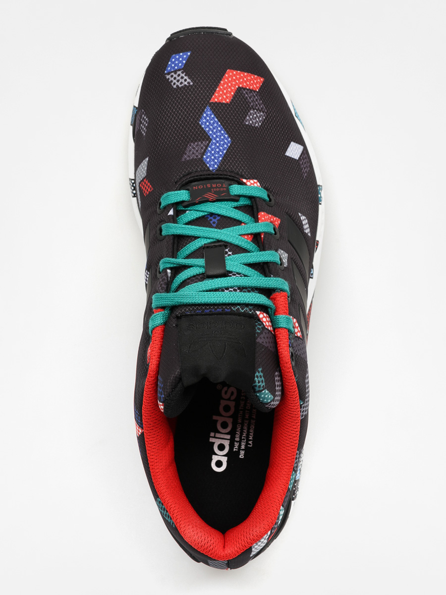 Topánky adidas Zx Flux (cblack/cblack/eqtgrn)