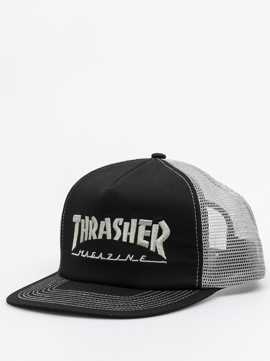 Šiltovka Thrasher Logo Mesh ZD (black/grey)