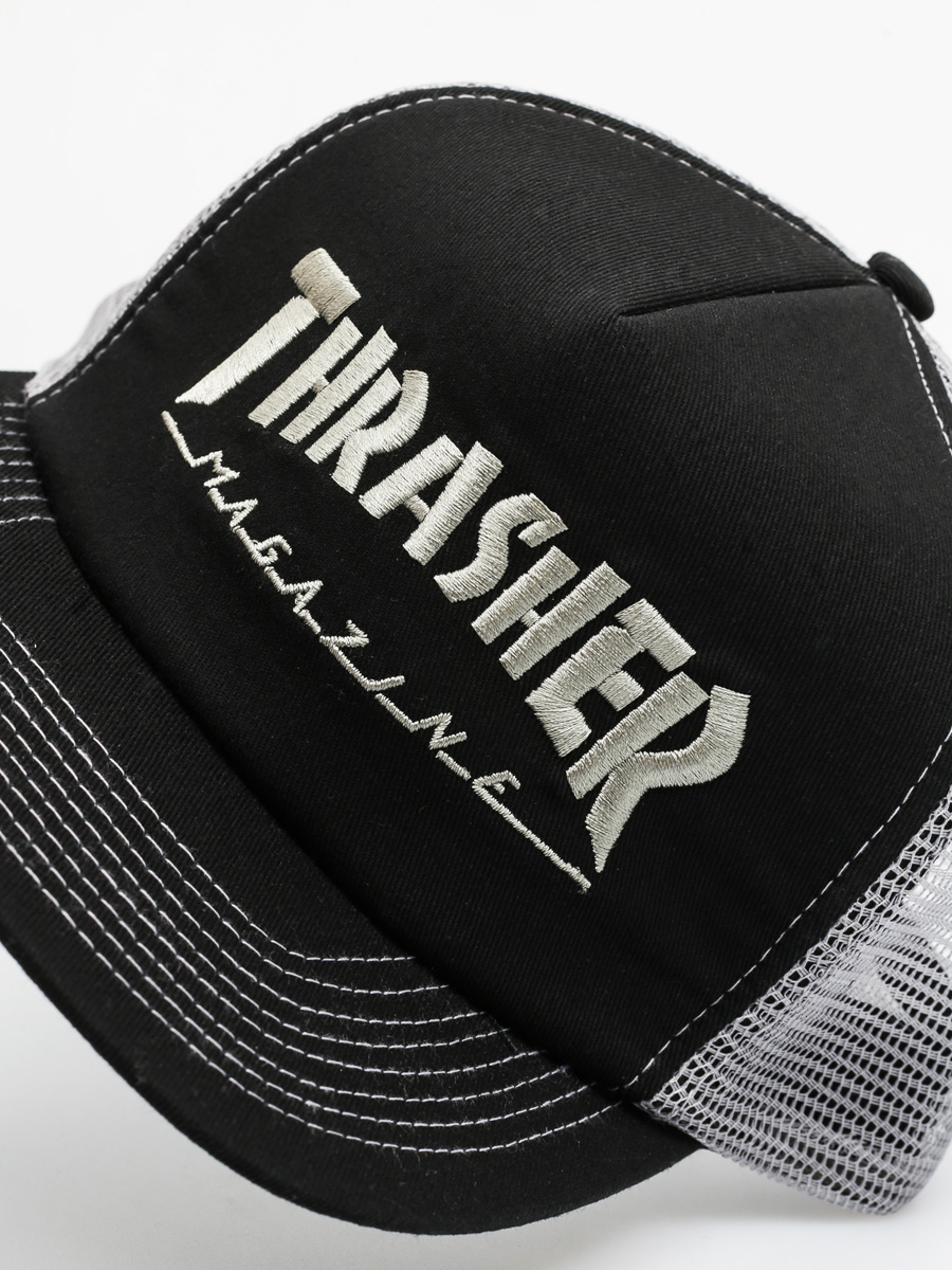 Šiltovka Thrasher Logo Mesh ZD (black/grey)