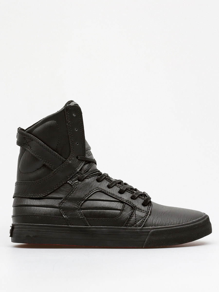 Topánky Supra Skytop II (black/black red) <br />