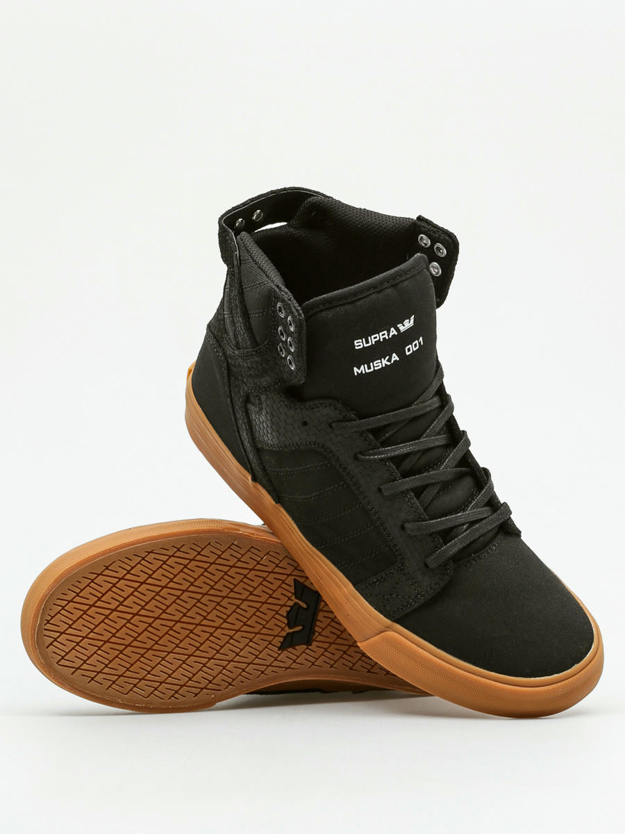 Supra skytop 2025 black gum