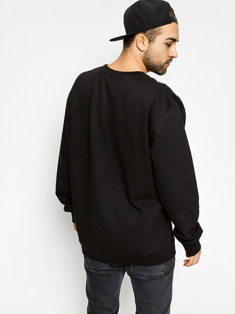 Mikina Zero Single Skull Crew (black)