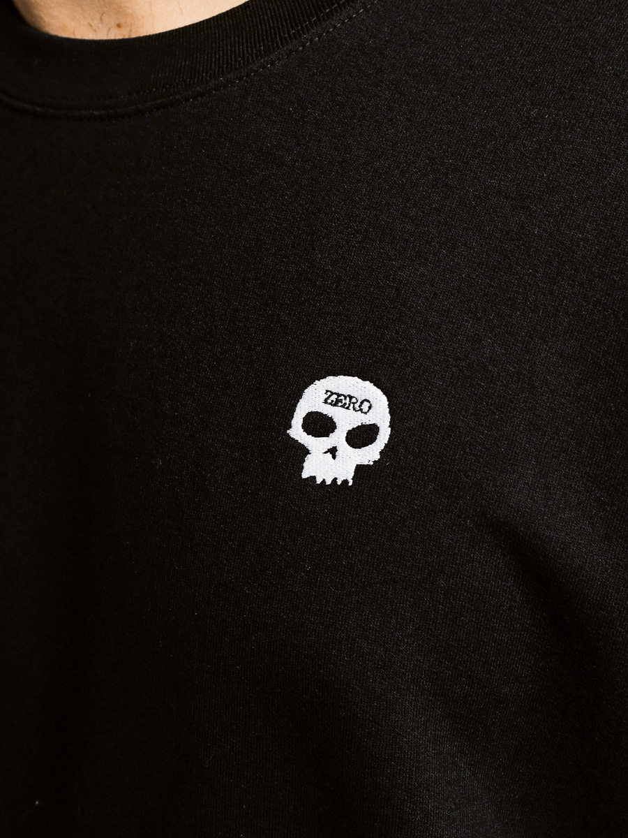 Mikina Zero Single Skull Crew (black)