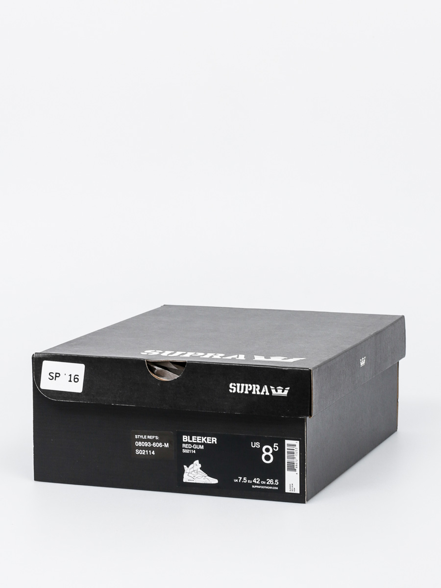 Topánky Supra Bleeker (red gum)