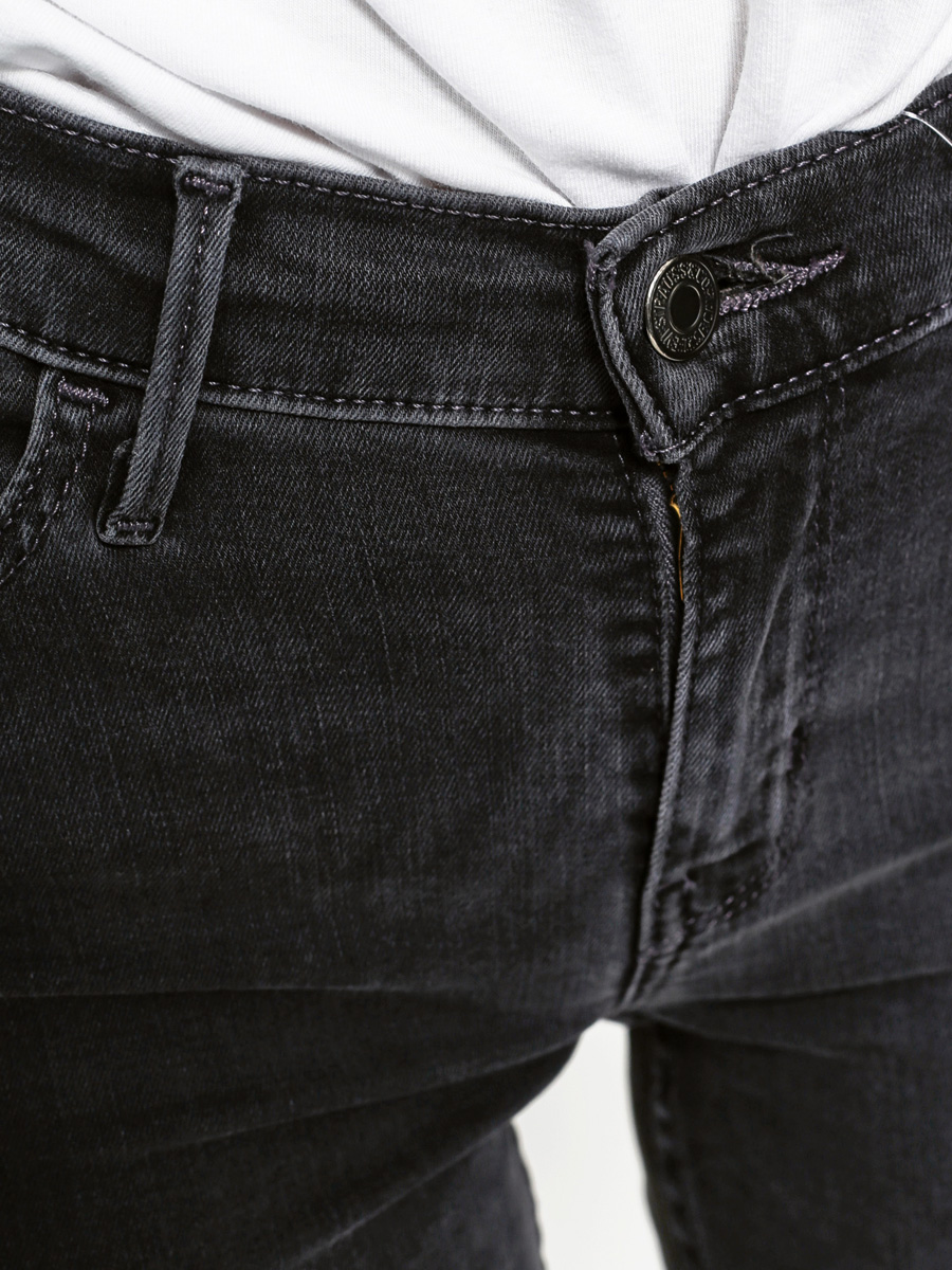 Nohavice Levi's 710 Super Skinny Wmn (black wash)