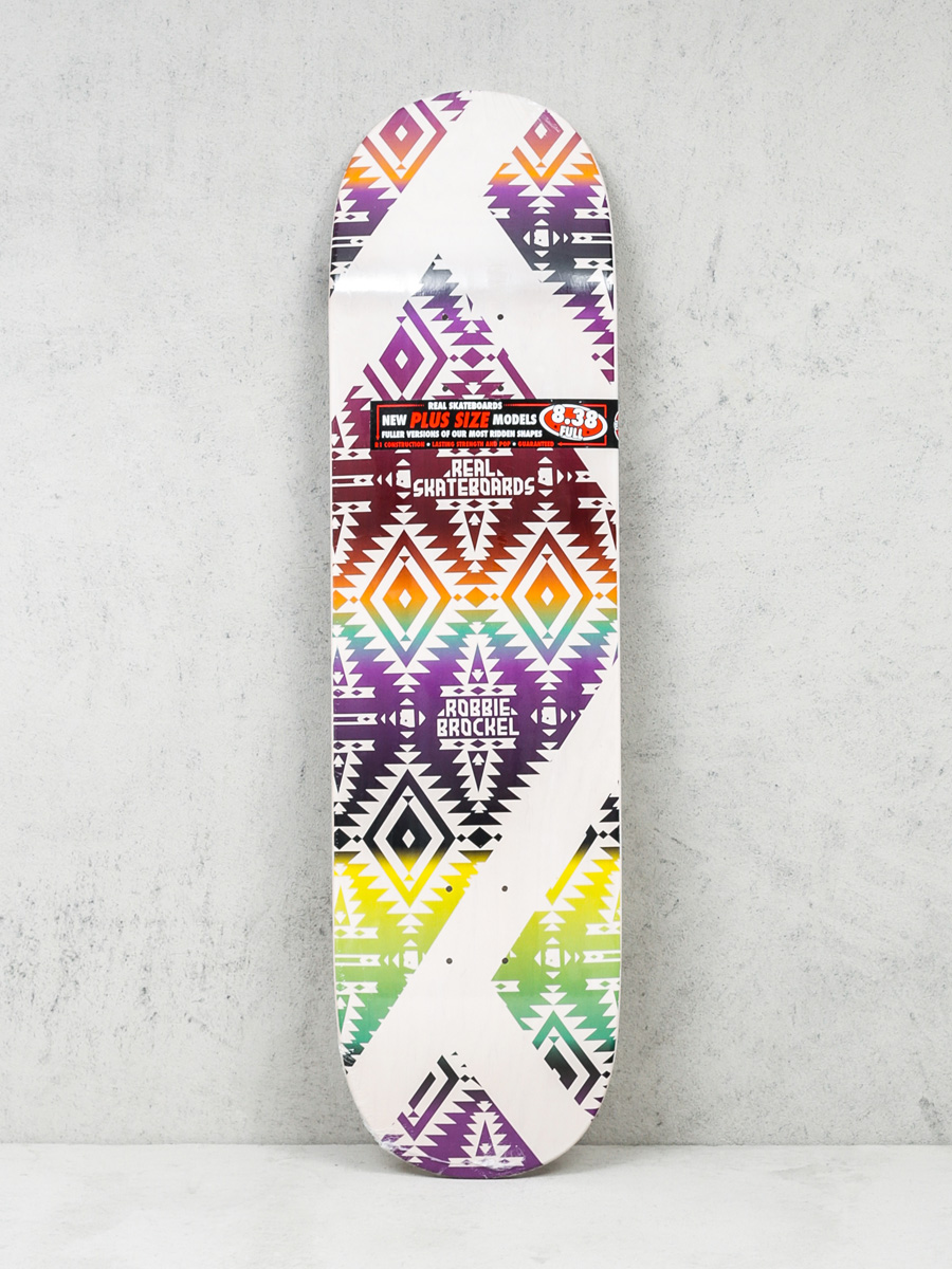 Doska Real Robbie Brockel Diamond Back (white/multi)