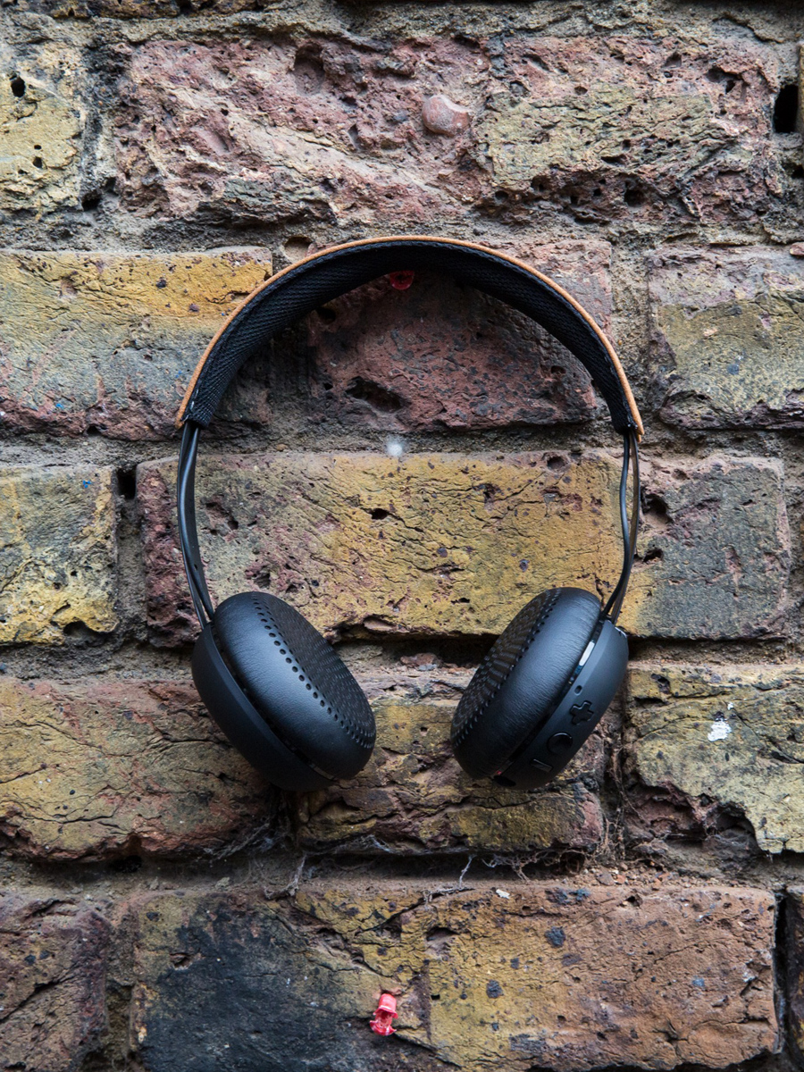 Slúchadlá Skullcandy Gring Wireless (black/black/tan)