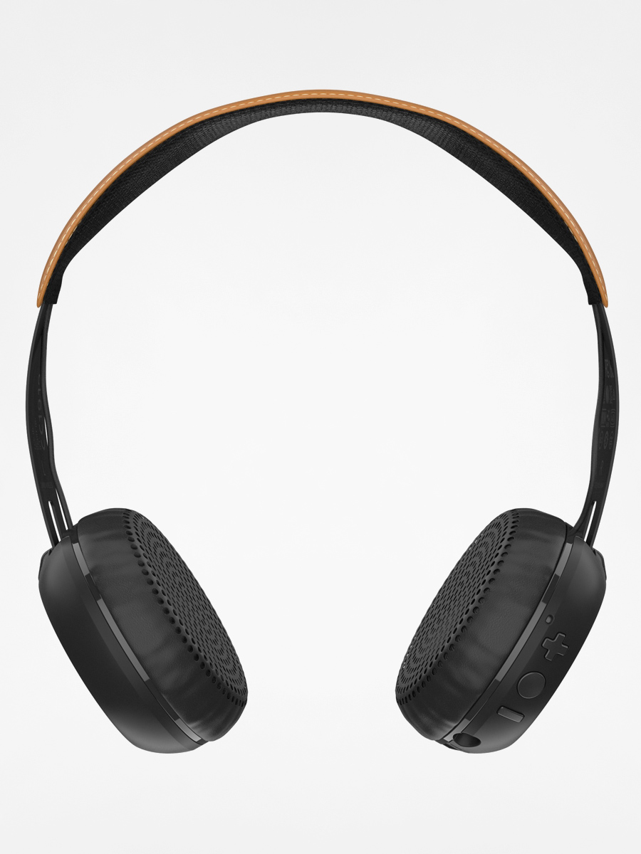 Slúchadlá Skullcandy Gring Wireless (black/black/tan)