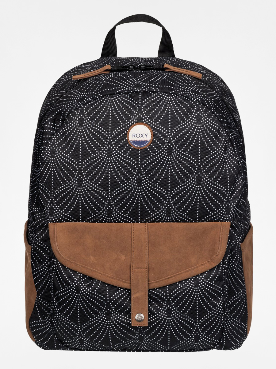 Batoh Roxy Carribean Wmn (black/white/brown)