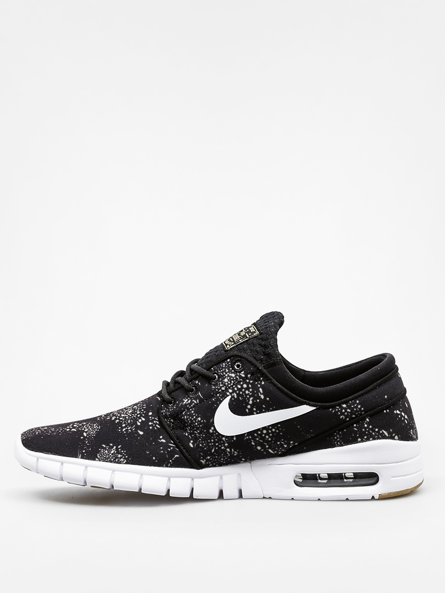 Topánky Nike SB Stefan Janoski Max Prm (blck/wht ntrl olv gm lght brwn)