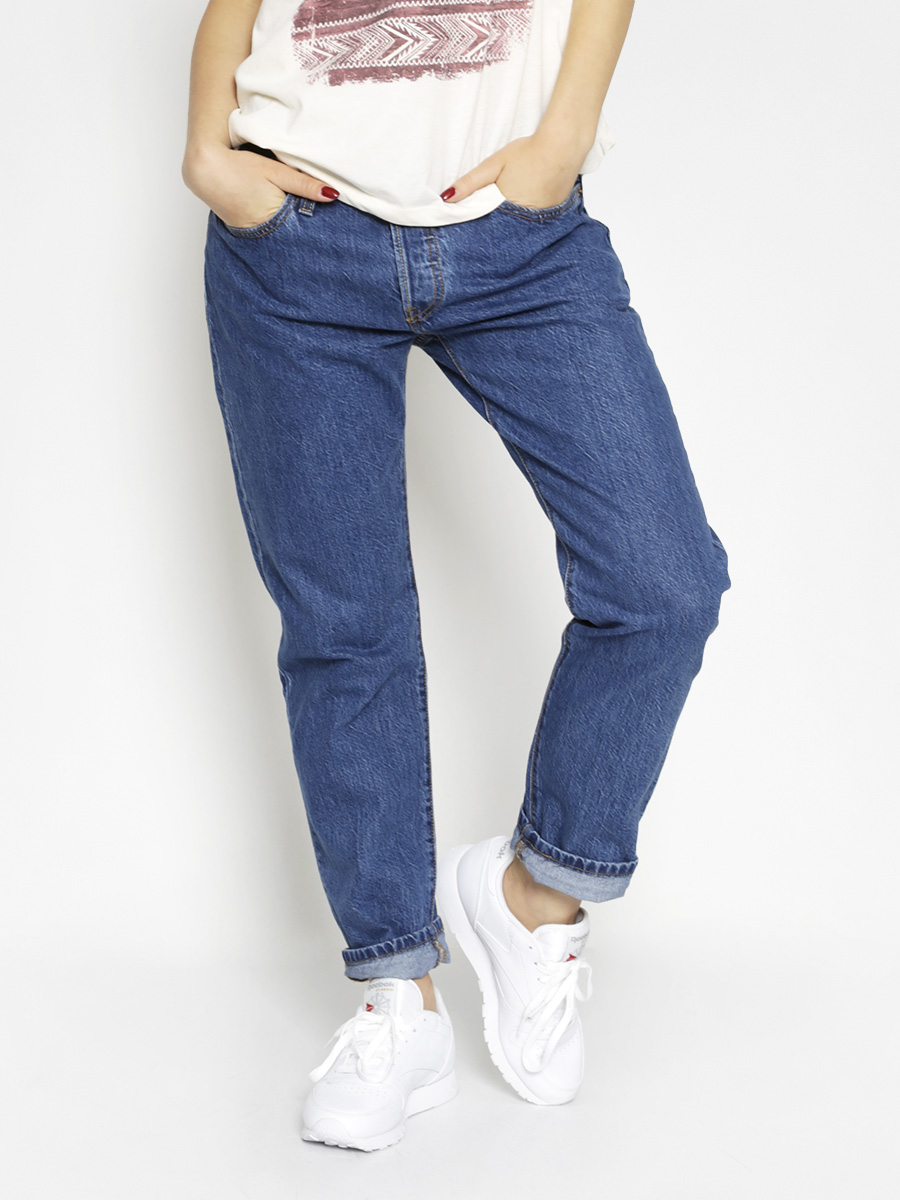 Nohavice Levi's 501 CT Jeans For Women Wmn (blue)
