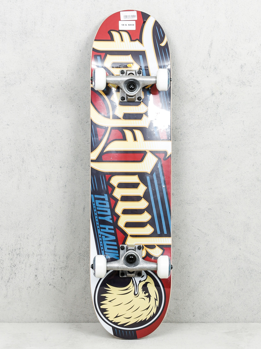 Skateboard Tony Hawk Union (yellow/red/blue)