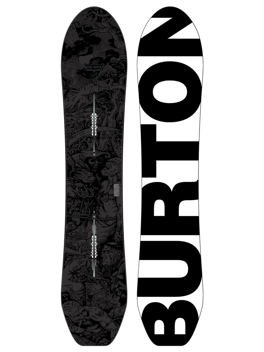 Pánska Snowboard Burton Ck Nug (black/white/black)