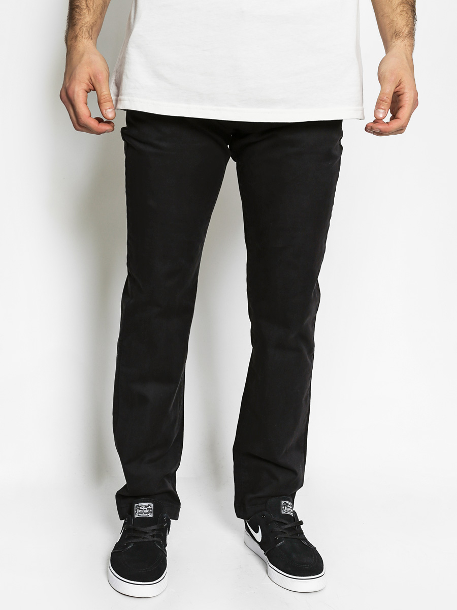 Nohavice Volcom Frickin Slim Chino (blk)