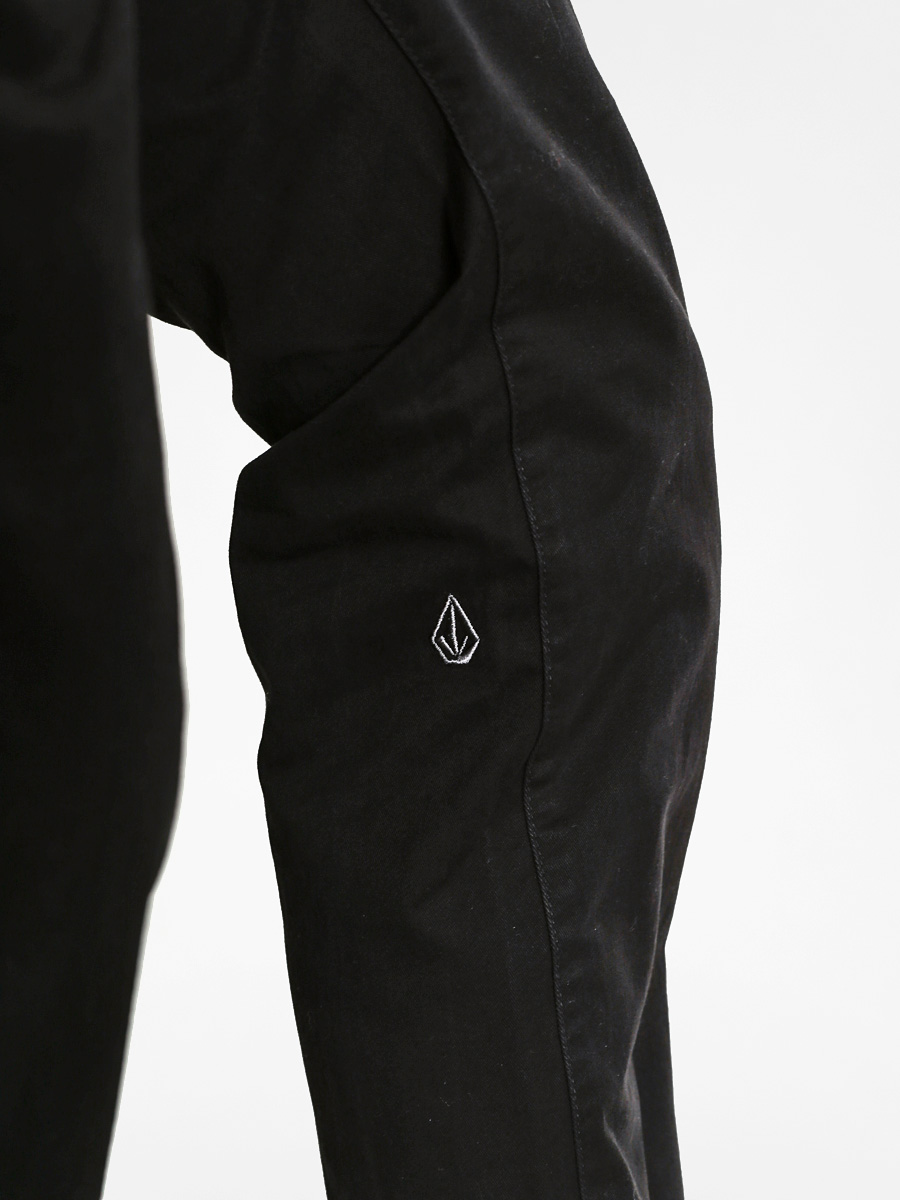 Nohavice Volcom Frickin Slim Chino (blk)