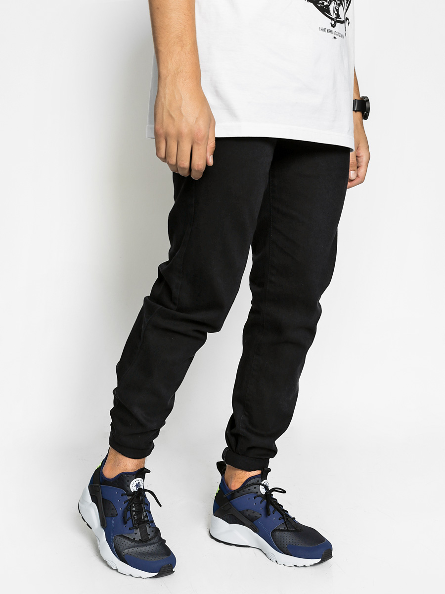 Nohavice Turbokolor President Slim Fit (anthrac)