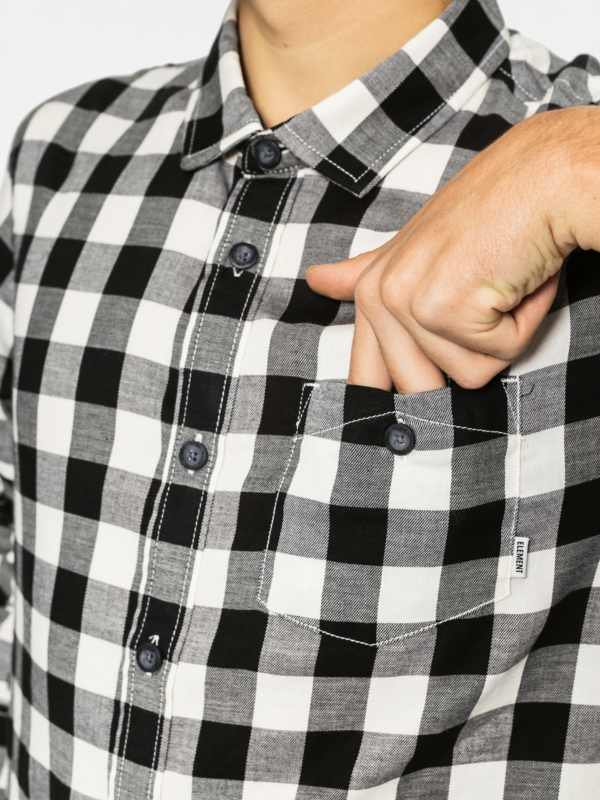 Košeľa Element Jedway (bone white)