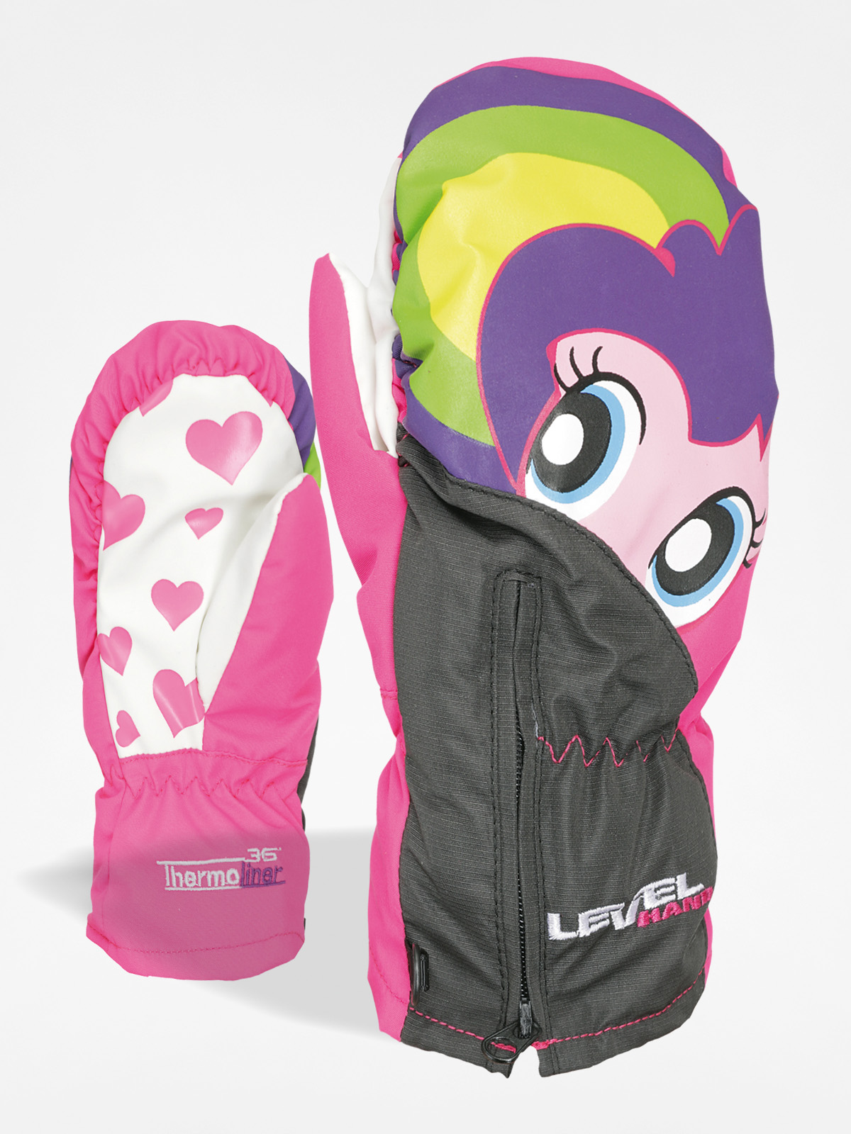 Detské rukavice Level Lucky Mitt (pk rainbow)