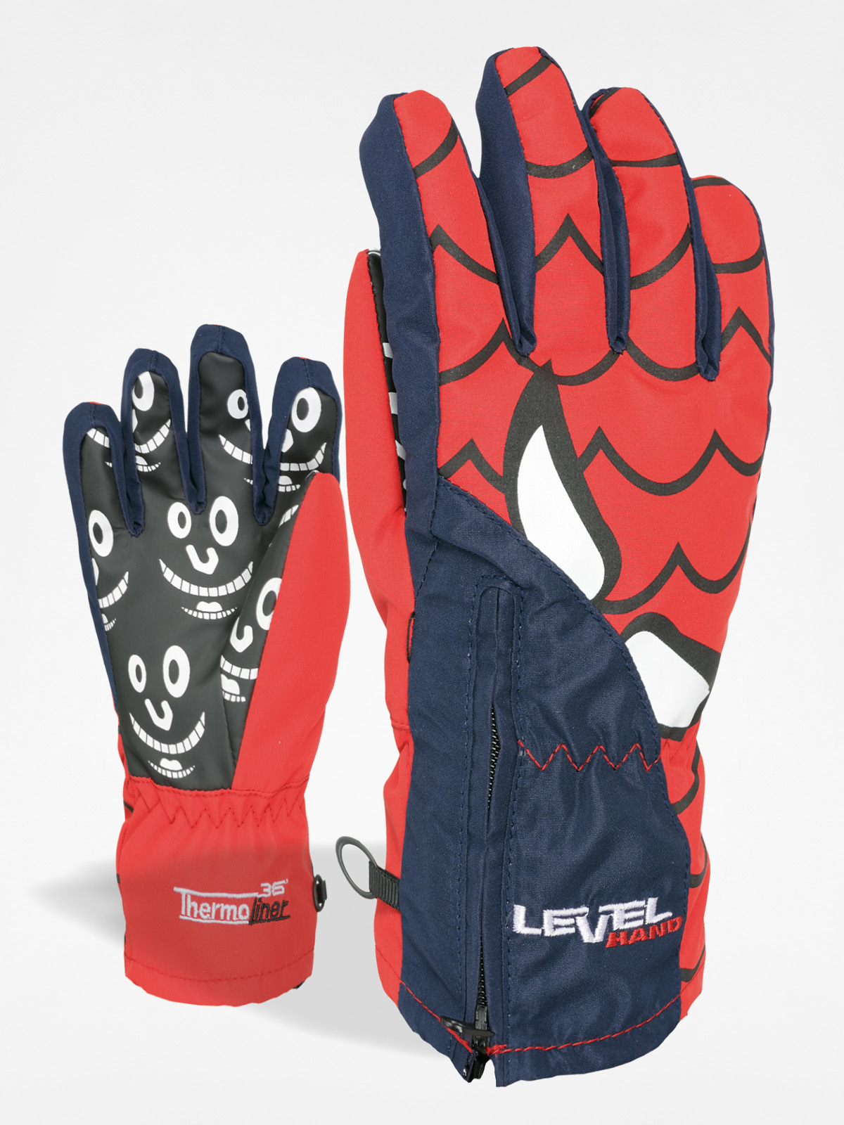 Level Dětské Rukavice Lucky (blue)