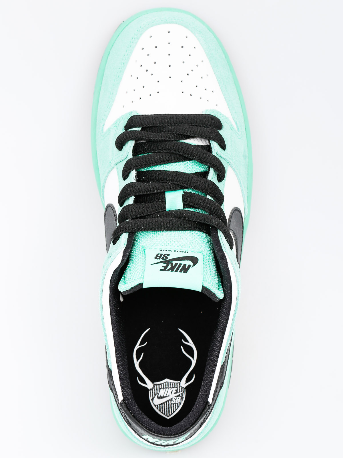 Topánky Nike SB Dunk Low Pro Iw (green glow/black summit white)