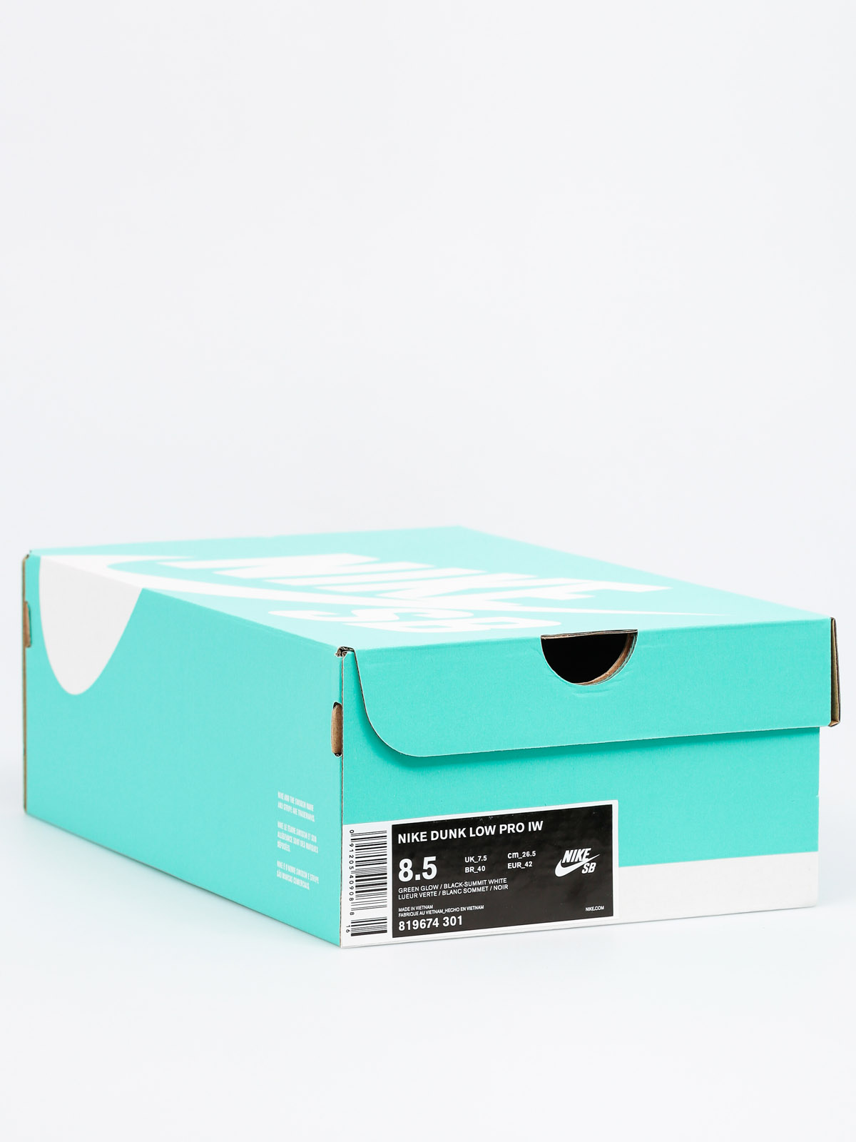 Topánky Nike SB Dunk Low Pro Iw (green glow/black summit white)