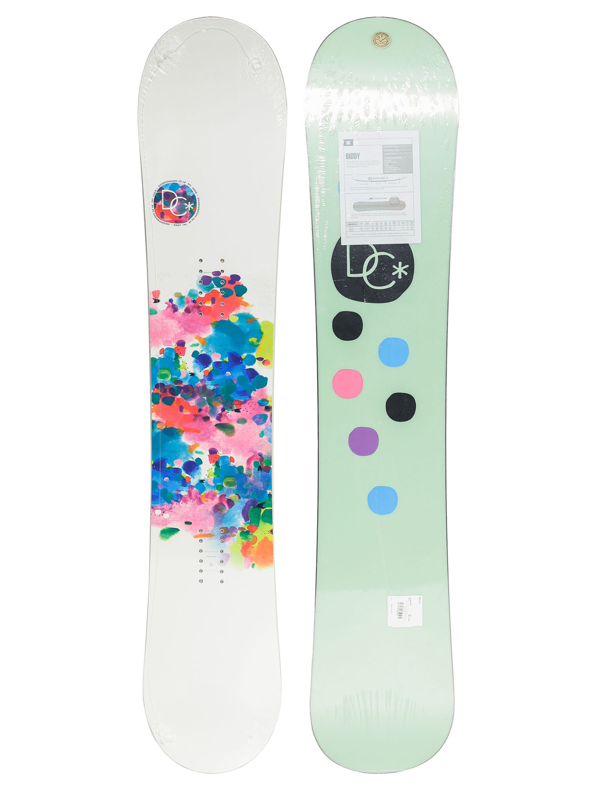 Dámska Snowboard DC Biddy (mint/white)