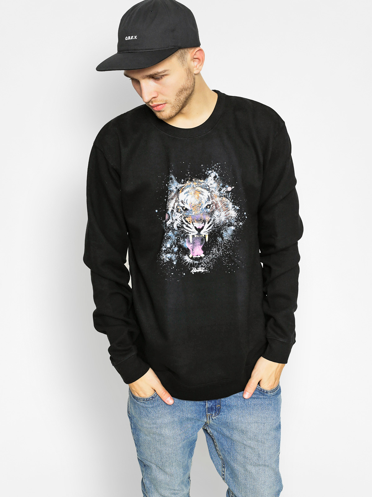 Mikina Primitive El Tigre II (black)