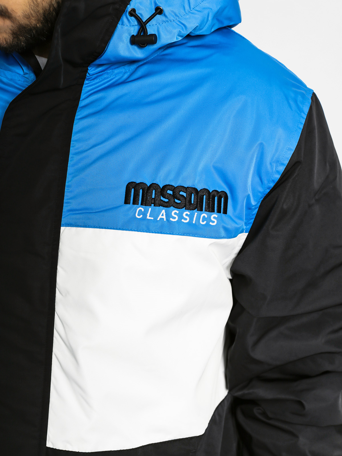 Zimná bunda MassDnm Classics Cut (blue/white/black)
