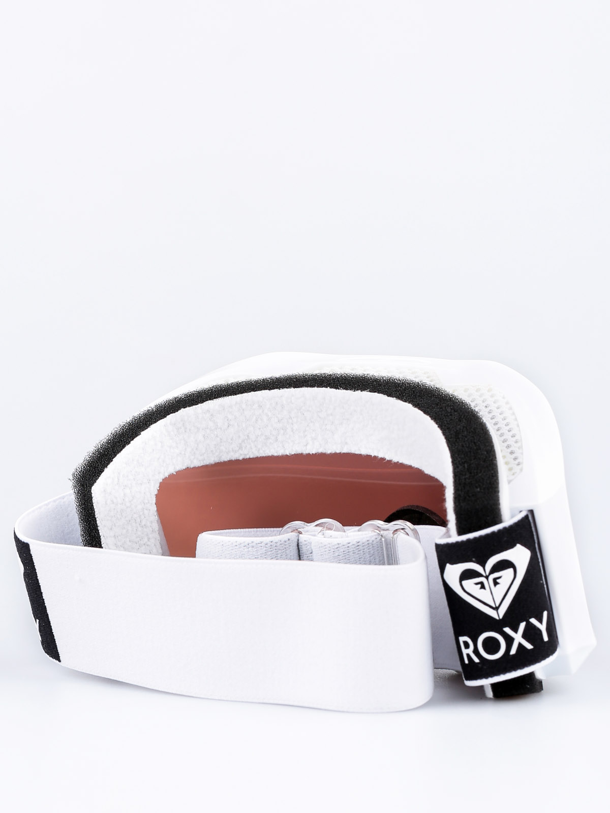 Okuliare na snowboard Roxy Sunset Wmn (white/amber rose silver mirror)