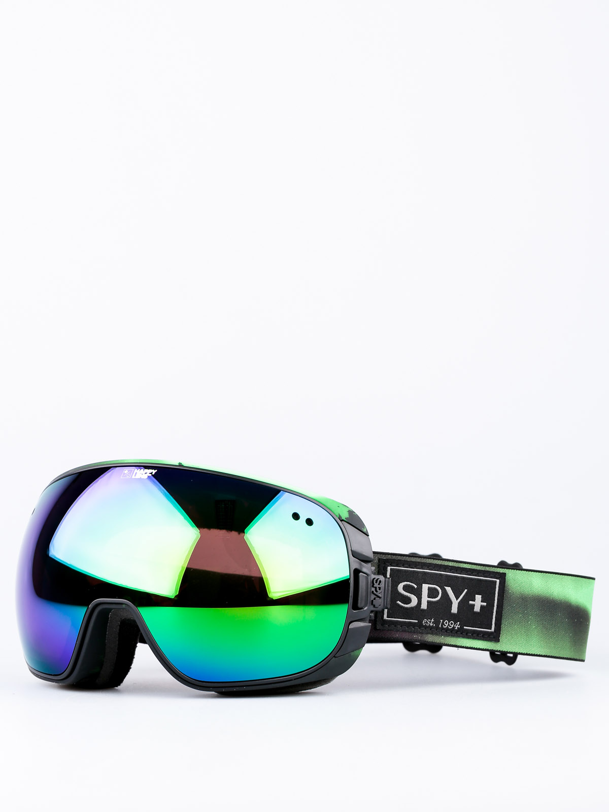 Okuliare na snowboard Spy Doom (aurora green/happy green spectra/happy lucid silver)