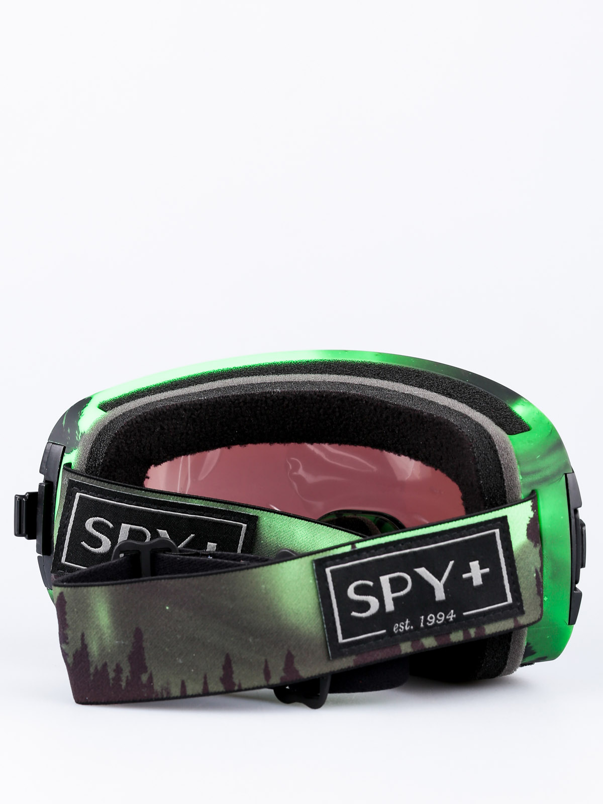 Okuliare na snowboard Spy Doom (aurora green/happy green spectra/happy lucid silver)