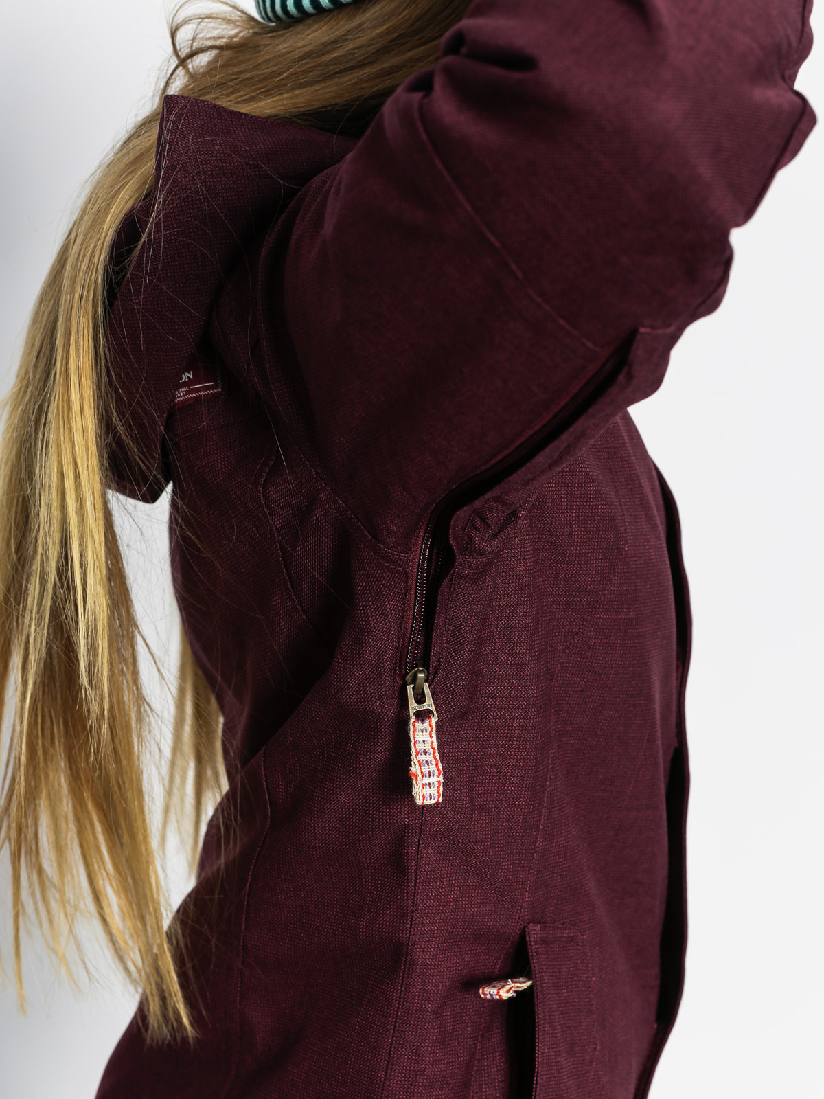 Dámska Snowboardová bunda Burton Jet Set (sangria)