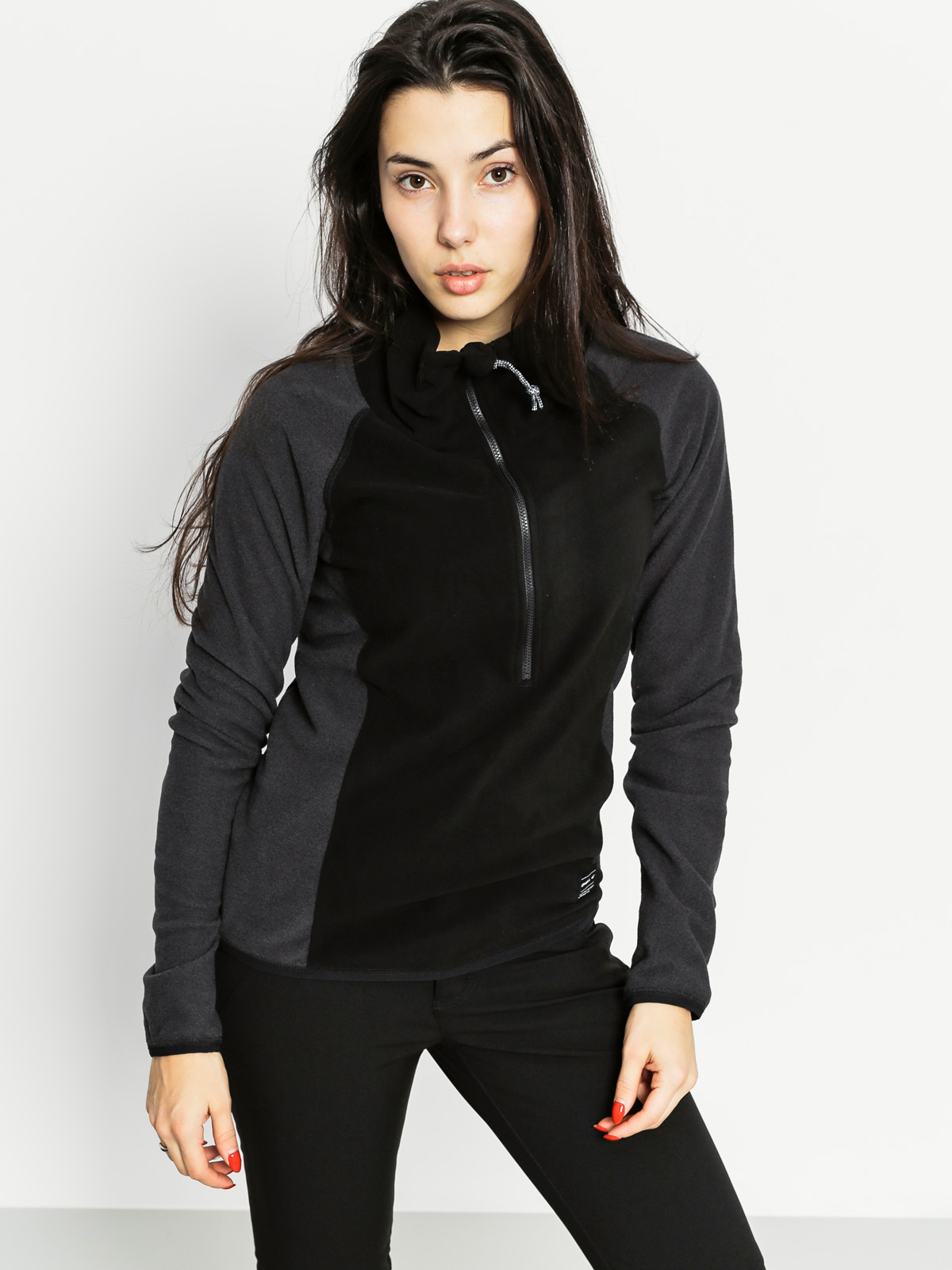 Dámsky Flísová mikina O'Neill Ventilator Half Zip (black out)