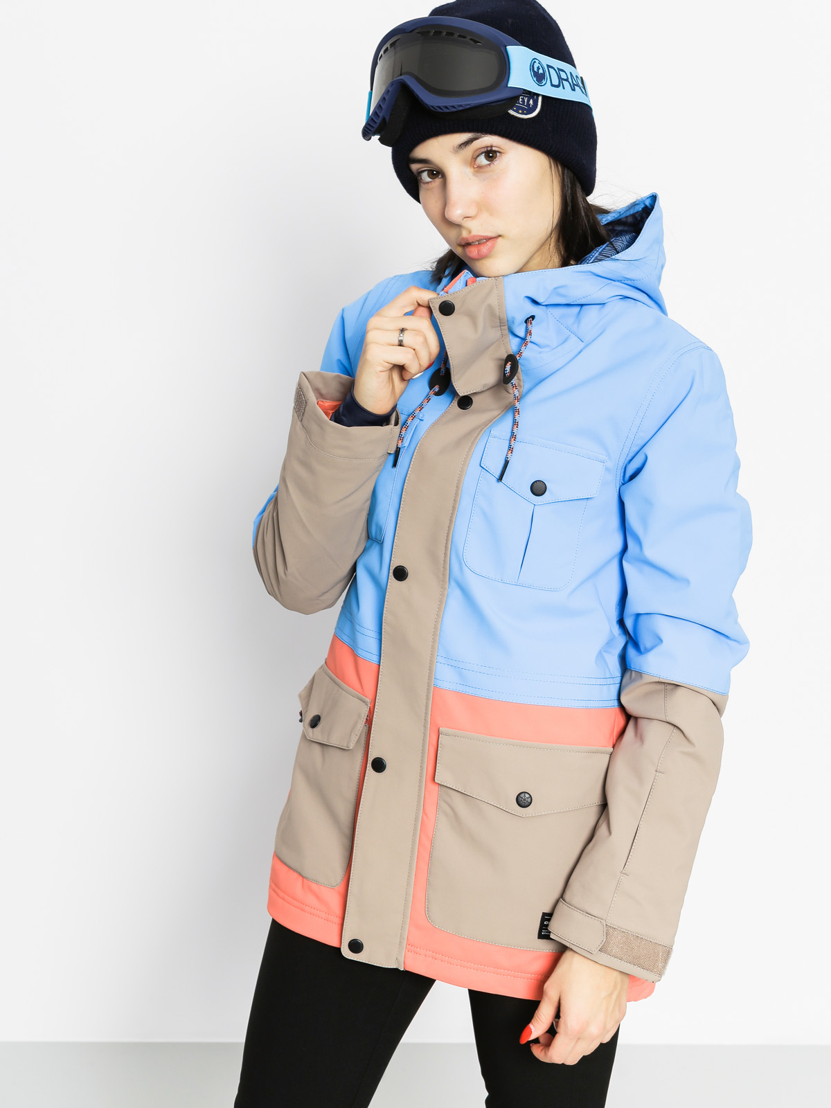 Dámska Snowboardová bunda O'Neill Cruise (azure blue)