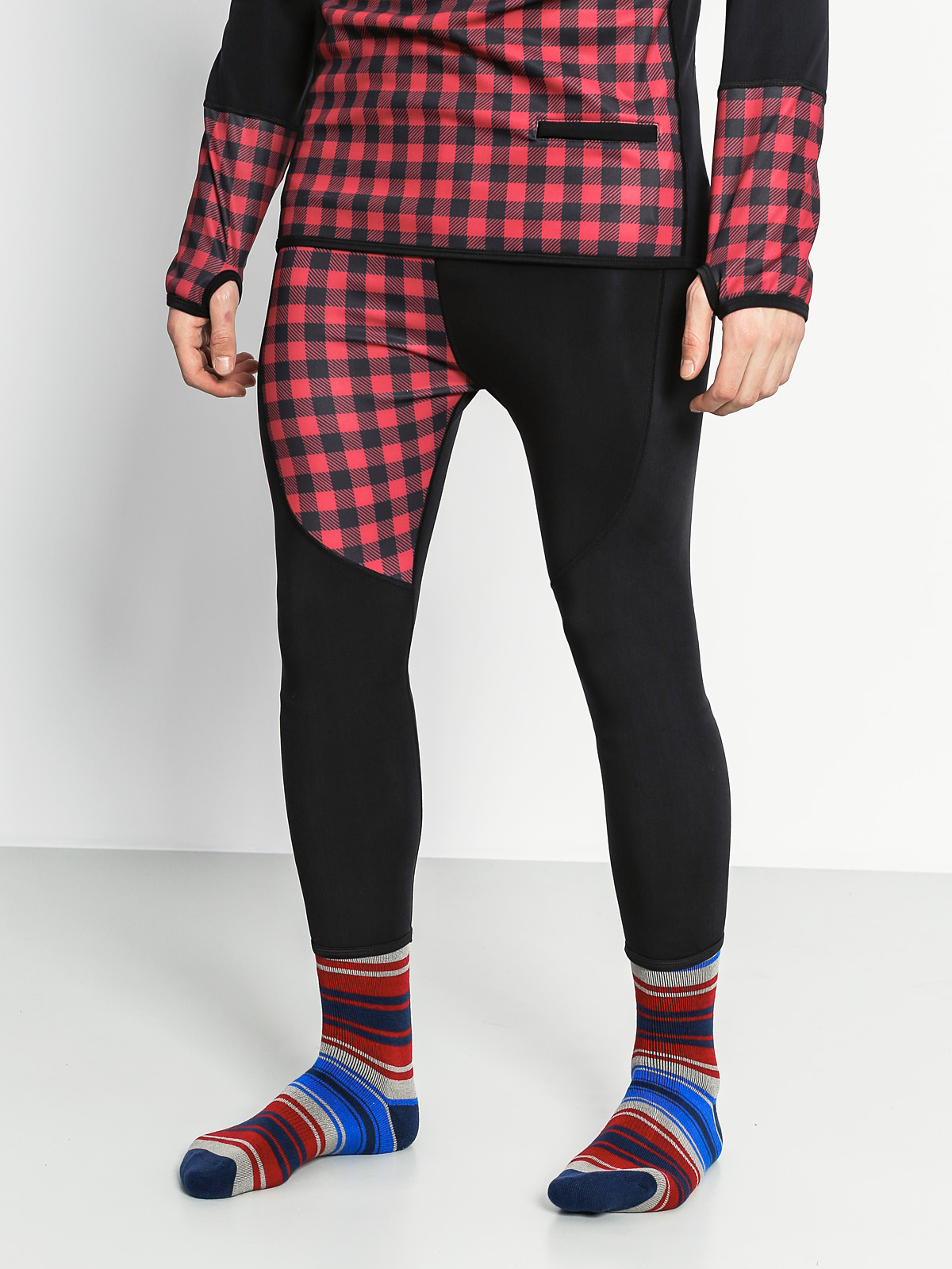 Pánske Spodné termoprádlo Majesty Surface Base Layer Pants (lumberjack)