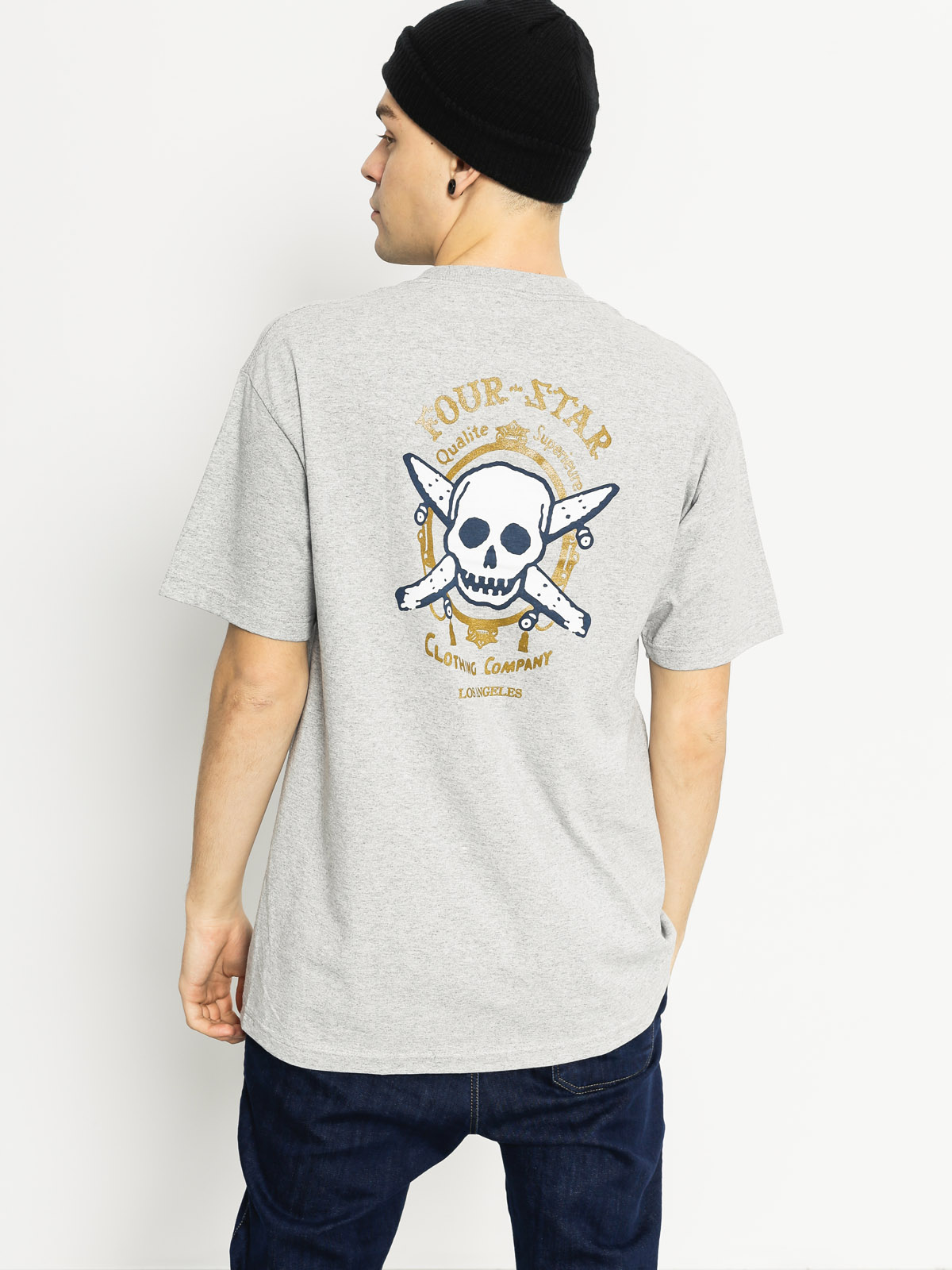 Tričko Fourstar Zig Zag (grey)