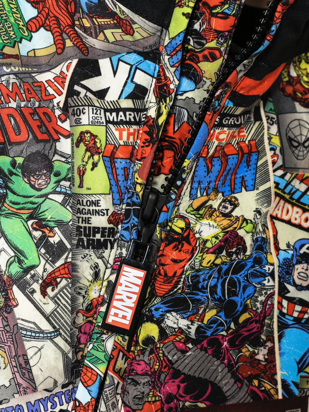 Detská snowboardová bunda Burton Game Day (marvel/true black)