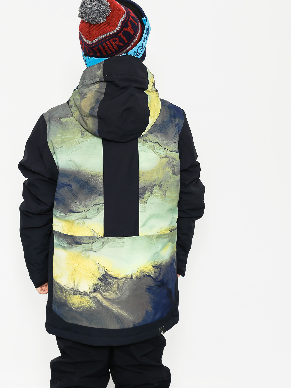 Detská snowboardová bunda Quiksilver Ambition (light olive green)