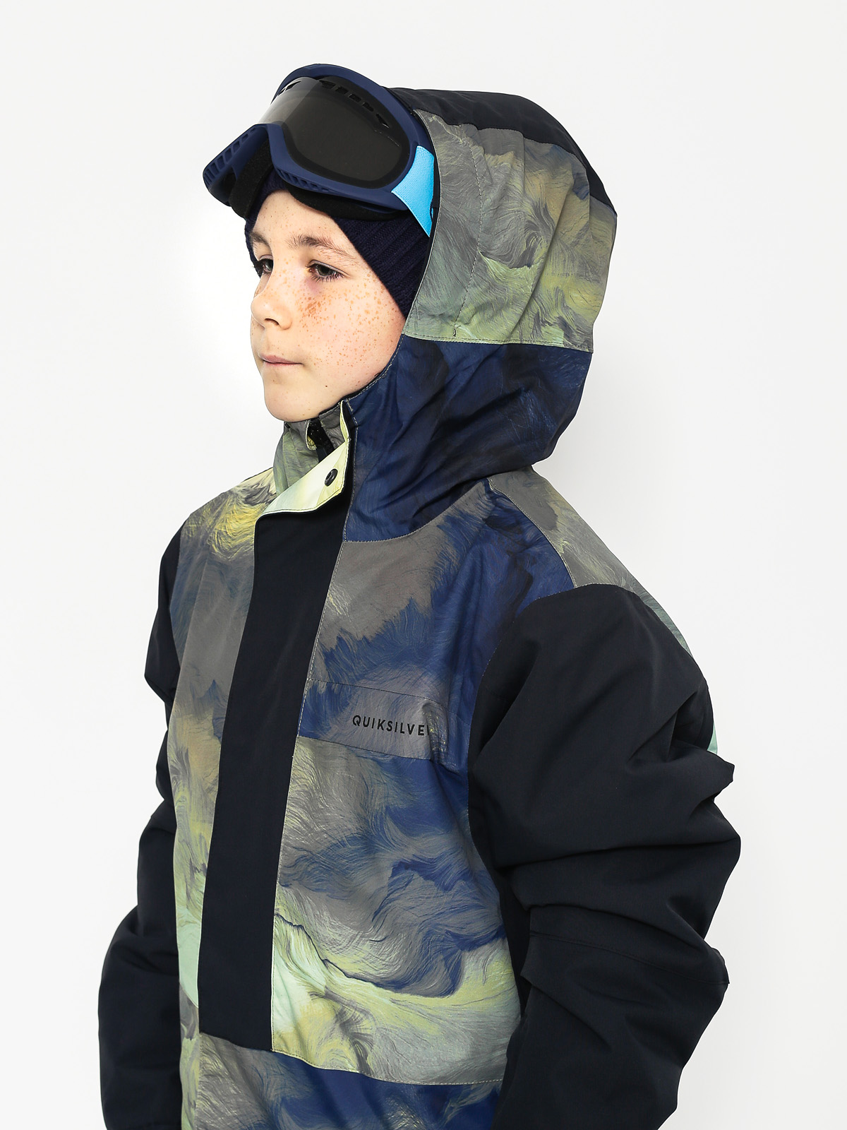 Detská snowboardová bunda Quiksilver Ambition (light olive green)